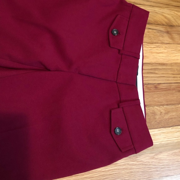 Dark pink trousers. - Picture 3 of 4